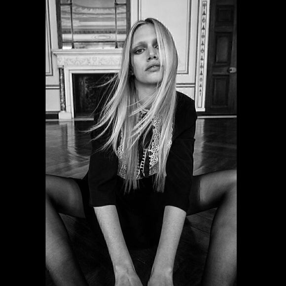 ZARA Mini Dress with Ruffled Hem NWT - Picture 6 of 14